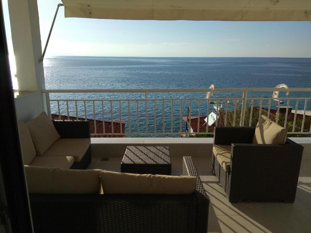 By The Sea With Great View Villa Siviri Exterior foto