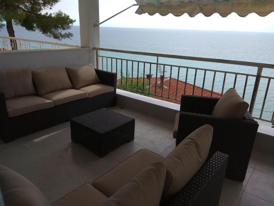 By The Sea With Great View Villa Siviri Exterior foto